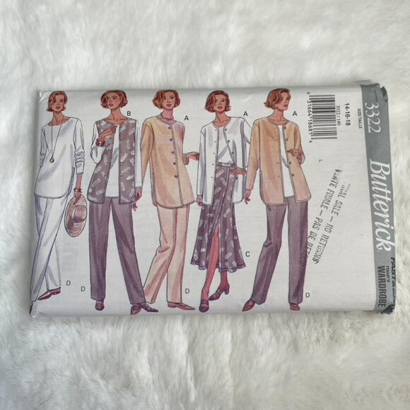 2 Butterick Sewing Patterns - Picture 4 of 5